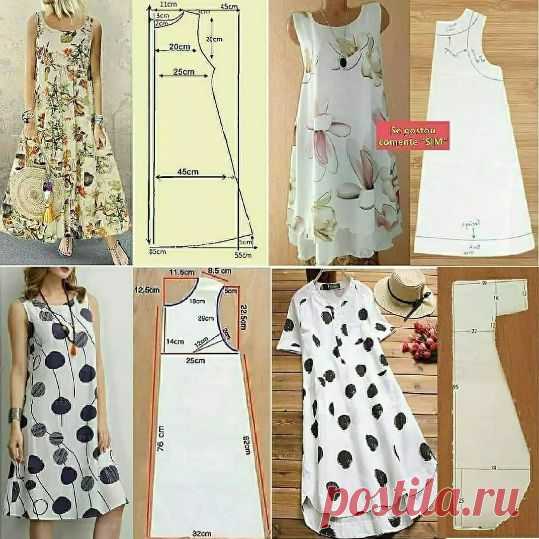 Пошив женской одежды, Выкройки для шитья одежды, Пошив платья своими руками 314