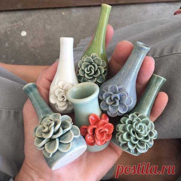 Миленькие вазочки