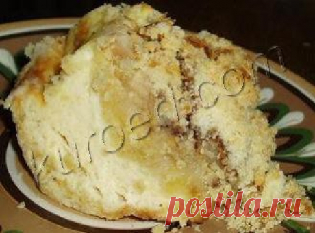 РЕЦЕПТЫ | Королевская ватрушка с яблоками и творогом