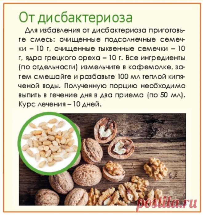 От дисбактериоза