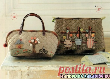 Японский пэчворк 2015. Сумки и косметички Японский пэчворк 2015. Сумки и косметички. Представляю вашему вниманию новый японский журнал - специальный выпуск по пошиву дизайнерских сумок и косметичек