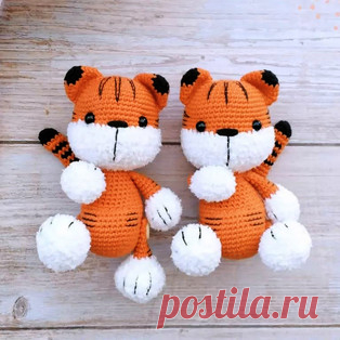 Малыш тигрёнок амигуруми. Схемы и описания для вязания игрушек крючком! Бесплатный мастер-класс от Юлии Россамахиной по вязанию малыша тигрёнка крючком. Высота вязаной игрушки примерно 16 см. Для изготовления такого тигра…