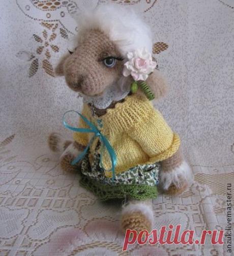 Мои вязаные игрушки. Овечка Лизетта | Очумелые ручки