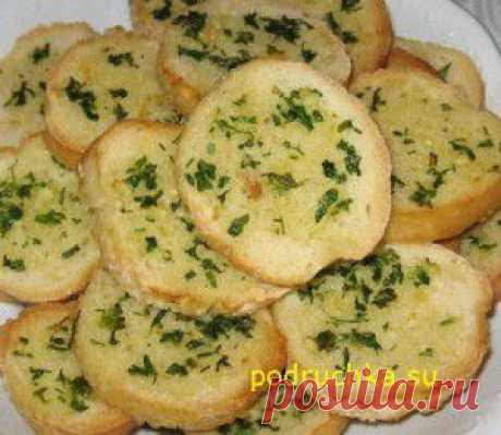 Рецепт чесночного хлеба