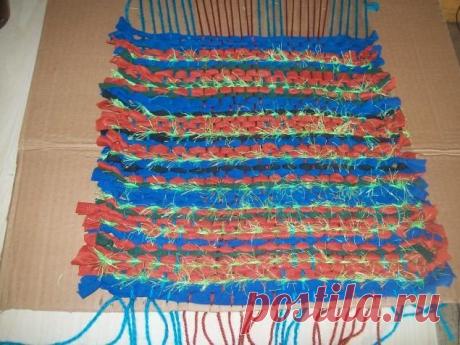 Коврики домотканые просто, без станка / Я - суперпупер