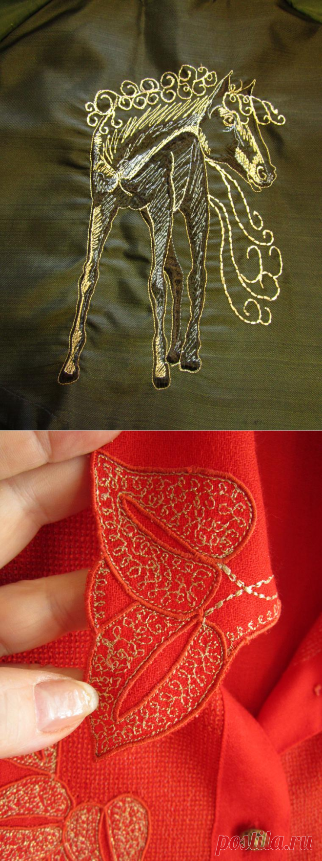 ОСВАИВАЕМ ВЫШИВКУ НА ПРОСТОЙ ШВЕЙНОЙ МАШИНКЕ.