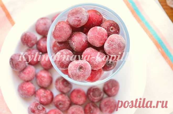 Как заморозить вишню на зиму в холодильнике с косточками