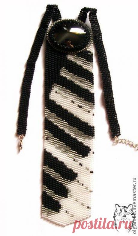 Галстук "Звуки в тишине" – купить в интернет-магазине на Ярмарке Мастеров с доставкой - UPZERU | Ступино