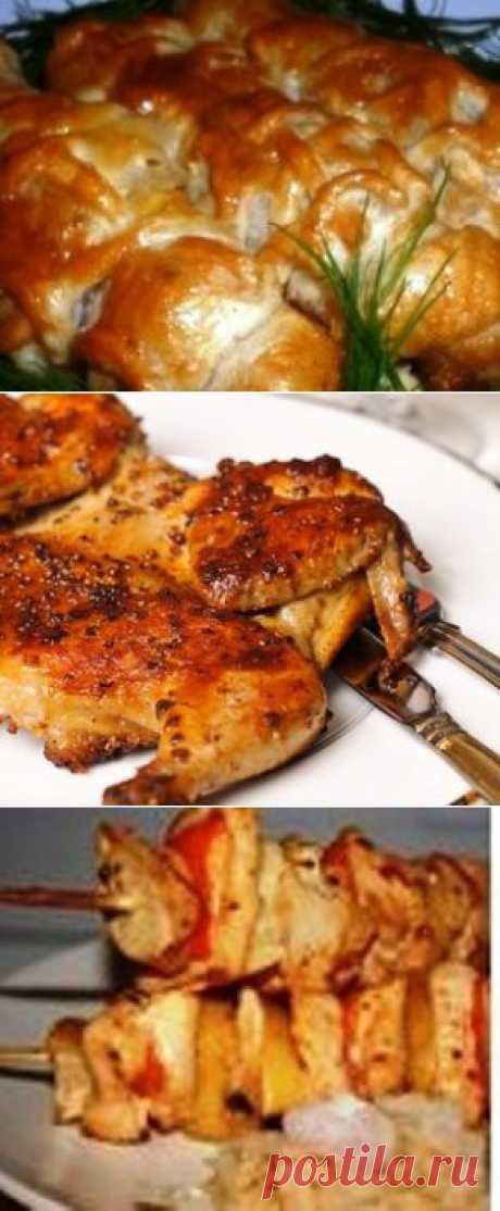 20 быстрых и вкусных блюд из курицы в одном посте. .