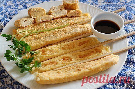 Омлет по-японски.(без майонеза)