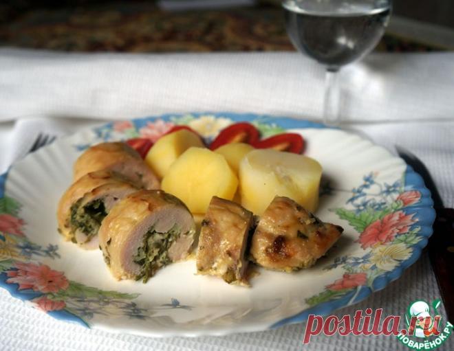 Рулет из куриной грудки – кулинарный рецепт