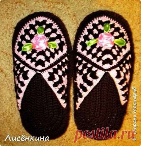 Без заголовка в 2024 г | Вязаная крючком обувь, Тапочки крючком, Вязаные крючком носки