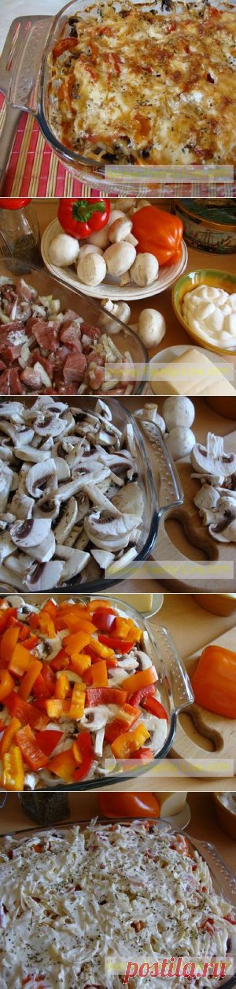 Мясо по-капитански. - Кулинарные рецепты