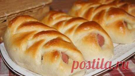 Сосиска в тесте с картофелем — Домашний уют