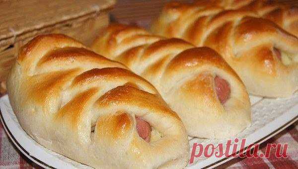 Сосиска в тесте с картофелем — Домашний уют