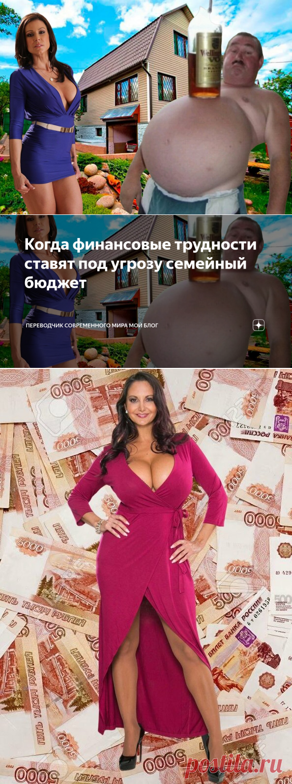Когда финансовые трудности ставят под угрозу семейный бюджет | Переводчик современного мира МОЙ БЛОГ | Дзен