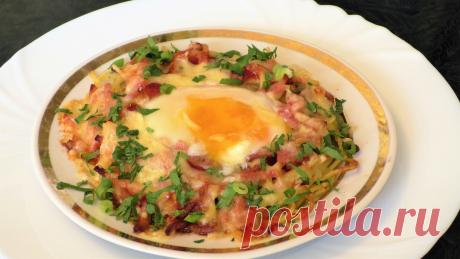 ВКУСНЫЙ ЗАВТРАК ИЗ ВЧЕРАШНИХ СПАГЕТТИ. Пиццы гнезда из спагетти.