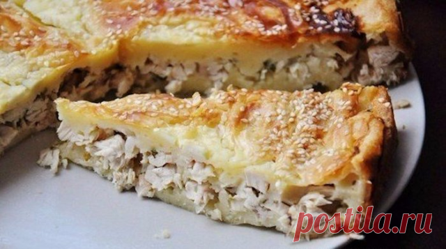 Куриный лентяй — очень простой и очень вкусный!
Весь смак именно в начинке!