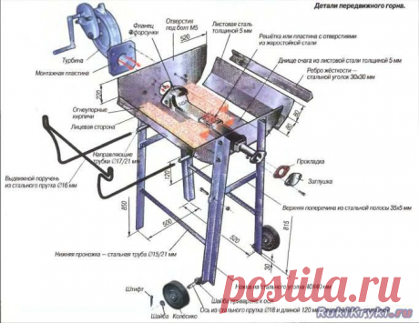 Cамодельный горн