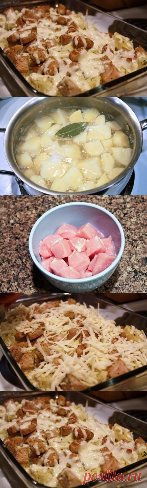 Как приготовить свинина с картошкой в духовке - рецепт, ингридиенты и фотографии