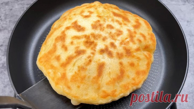 Готовлю КАЖДЫЙ день! Невероятные Хачапури на кефире за 15 минут👌Хачапури на сковороде без духовки!