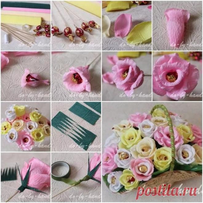 Конфетный день: сладкие букеты для самых любимых