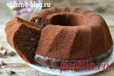 Этот шоколадно-банановый кекс (или пирог, как вам будет угодно) - моя новая л...