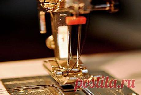 Применение двойных игл для швейной машинки.