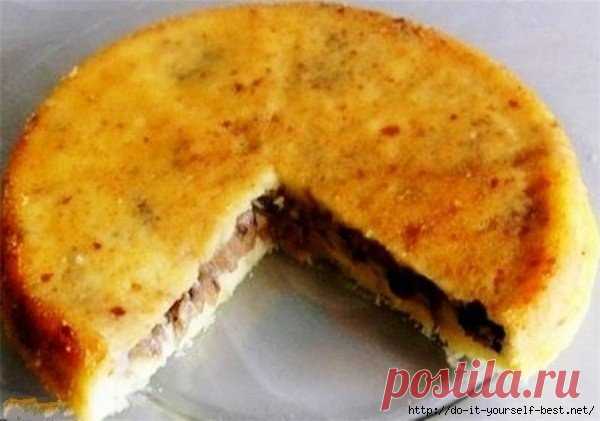 Очень простой и быстрый пирог