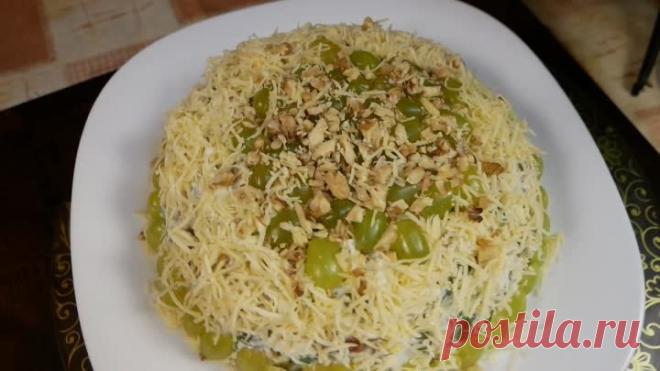 Этот САЛАТ подойдёт на ЛЮБОЙ ПРАЗДНИК. Тиффани. Новогодние салаты, цыганка готовит. | Галина Кухня | Дзен