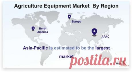 Agriculture Equipment market is likely to witness a CAGR of 6.3% during the forecast period. The prime factors that are driving the agriculture equipment market are expanding global economy, growing disposable income of consumers, increasing demand for processed foods, packaged foods, and meats.