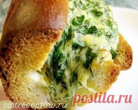 Бутерброды с сыром в духовке