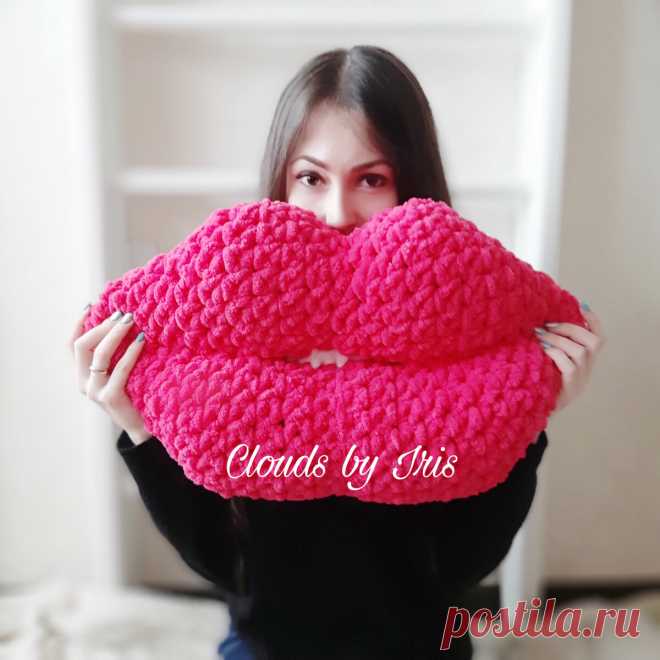 Подушка-губы из Alize Puffy | Puffy Mafia | Яндекс Дзен