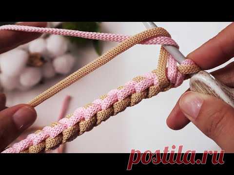 Такая простая и такая эффектная идея 🤩, совершенствующая ваши навыки в вязании