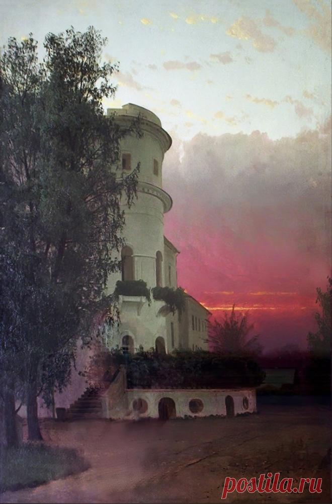 Художник Арсений Иванович Мещерский (1834-1902).
«Закат», 1881 г.