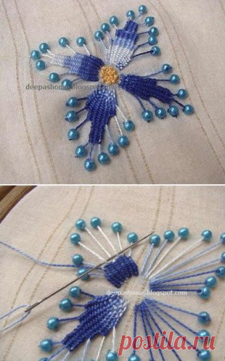 Необычная вышивка (МК)