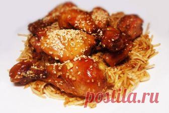 Рецепт Куриные голени по-корейски пошаговый с фотографиями