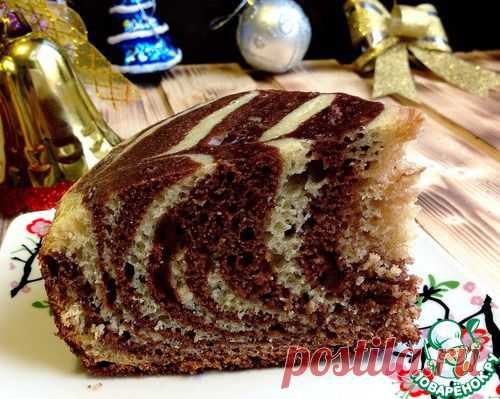 Пирог "Самая вкусная "Зебра"