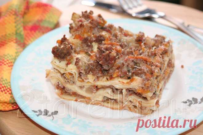Лазанья простая « Говядина « Горячие Блюда « 2 ТАРЕЛКИ | кулинария, рецепты, блюда, пошаговые фото, поиск по ингредиентам