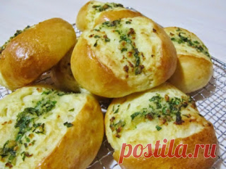 Самые вкусные рецепты: Чесночные булочки
