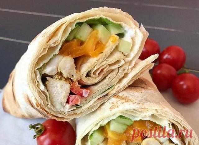 ЗОЖная шаурма для тех, кто следит за фигурой! - Советы для женщин