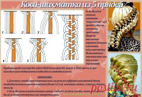 Прически - плетение кос.