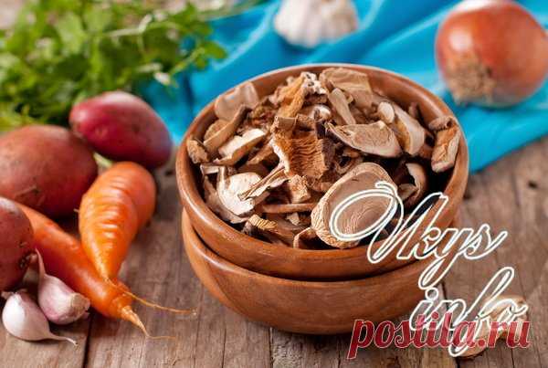Грибной суп из сушеных грибов: как варить, вкусные рецепты