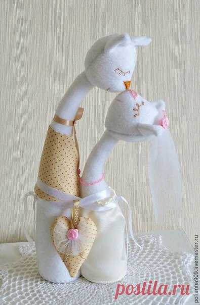 Влюбленные котики — Сделай сам, идеи для творчества - DIY Ideas
