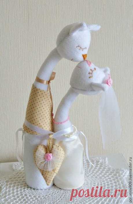 Влюбленные котики — Сделай сам, идеи для творчества - DIY Ideas