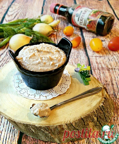 Паштет из рыбных консервов - кулинарный рецепт