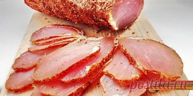 Сыровяленая свинина по-белорусски (полендвица) :: Кулинарные рецепты :: KakProsto.ru: как просто сделать всё