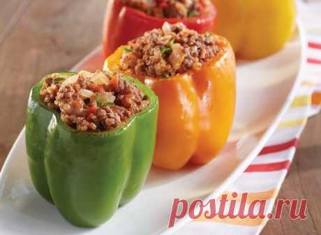 Фаршированные перцы в мультиварке
