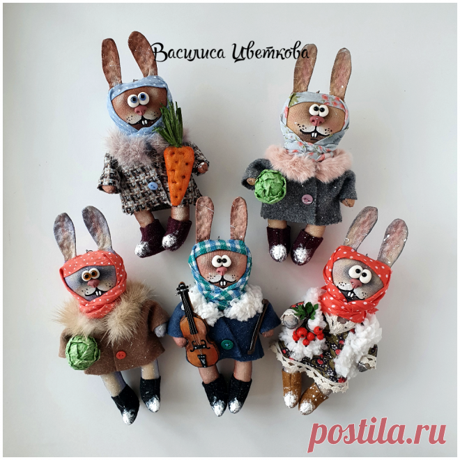 Заяц. Кролик. Год кролика. Заяц своими руками. Игрушка заяц.