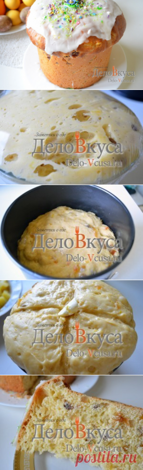 Панеттоне: итальянский рождественский кекс рецепт с фото